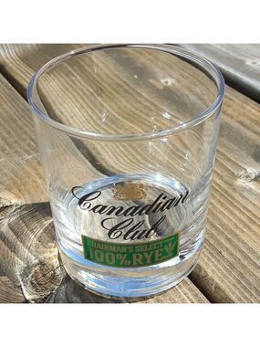 Canadian Club rye glass Whisky Glass